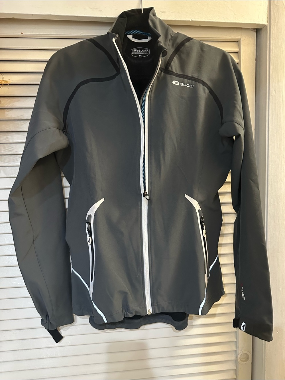 Sugoi Men's/Women’s  Gray Softshell Jacket - Full-Zip Performance